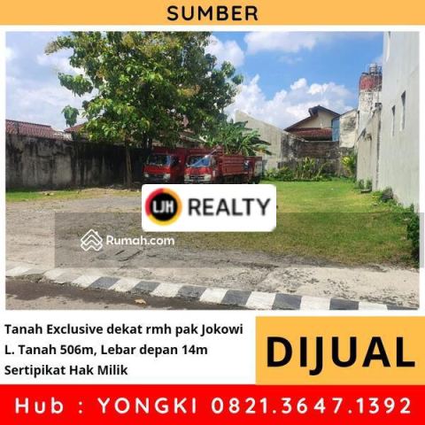 Tanah Exclusive Sumber tengah kota Solo