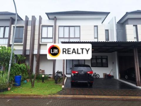 Dijual Rumah Cluster Amata The Mozia BSD City Full Furnished Rapi Siap Huni