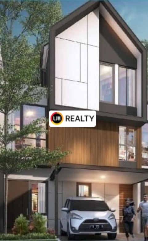 Rumah Minimalis Dalam Cluster Di Kota Wisata, Cibubur