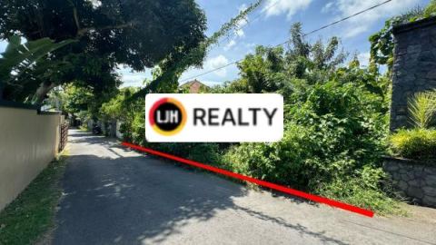 Cheap Land for Sale Ready to Build in Jimbaran. Close to Taman Rama School. 