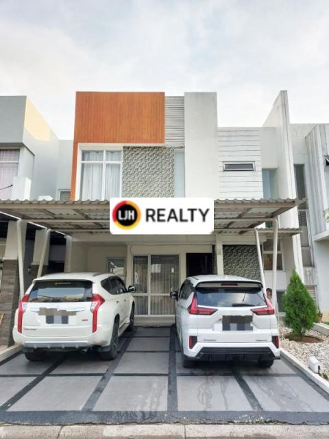 Dijual Rumah 2 Lantai Cluster Verdant View The Icon BSD City Dekat AEON Mall