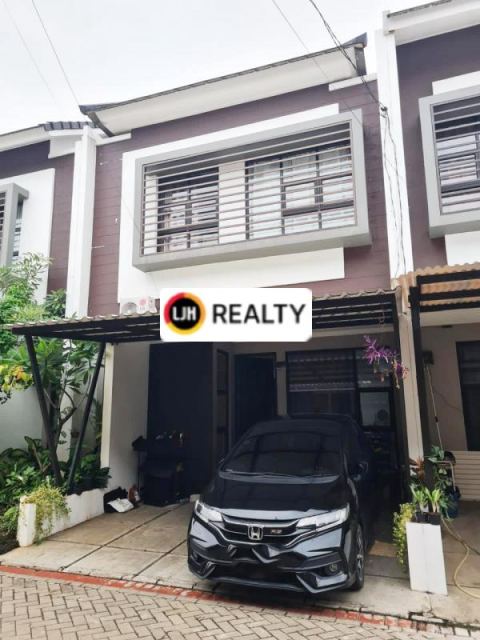 Dijual Rumah 2 Lantai Cluster The Villas Town House Ciater Tangerang Selatan