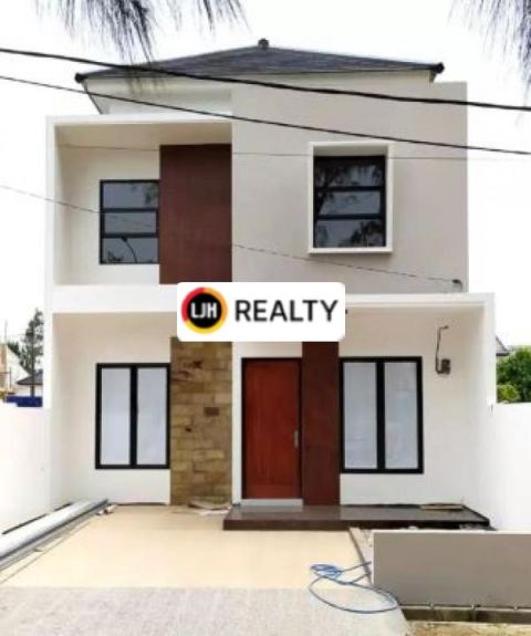 Rumah 2 Lantai 4 Kamar Tidur 2 Kamar Mandi Luas 98m2 Dalam Cluster Deltasmas