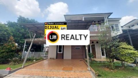  Rumah Hook 2 Lantai 5 Kamar Tidur Akses Langsung Tol Tambun, 10 Meter Dari Sekolah Al azhar, Ipeka Dan Masjid Besar Grand Wisata Bekasi
