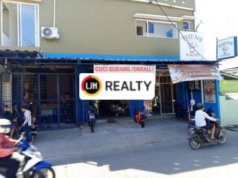 Ruko dan Kos2 an di pinggir jalan besar Bintara Jaya Raya Bekasi Kota