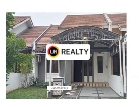 Dijual Rumah Mungil Dalam Cluster di Perumahan Legenda Wisata Cibubur