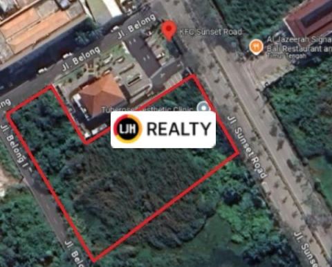 Kavling Sunset Road Raya Jual, Badung – Bali