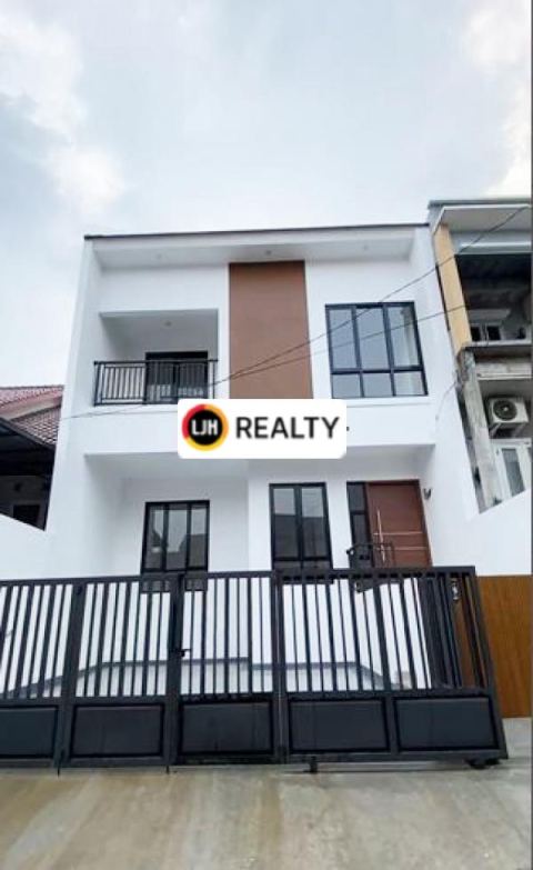 Rumah Baru 2 Lantai di Villa Melati Mas Serpong Utara Tangerang Selatan Dekat Pintu Tol Jelupang