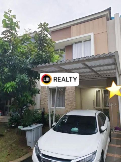Dijual Rumah Cluster Tesla Scientia Gading Serpong Full Furnished