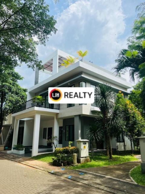 Assana House Vanya Park BSD City Rumah Hoek Bangunan Mandiri Dekat Rans Nusantara