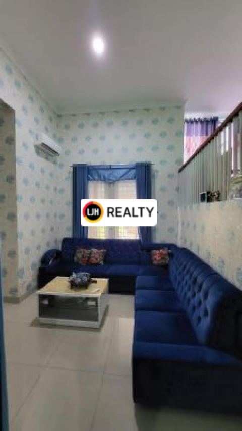 Rumah Cluster Water Spring Grand Wisata Siap Huni 2 Lantai, 3+1 Kamar Tidur Luas Tanah 180m2 Fasilitas Kolam Renang, Jogging Track, Terdekat Dari Mall Living World Grand Wisata Bekasi
