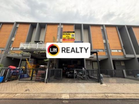Ruko Ex Kantor di Garden Hous Grand Wisata 3 Lantai Siap Pakai, Parkir Luas, Area Komersial, Akses Langsung Tol Tambun Grand Wisata Bekasi