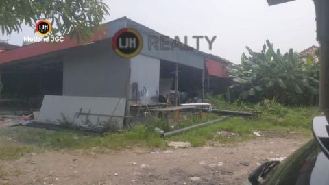 Tanah Luas 1.154 di daerah Tipar Cakung bisa lewat container cocok utk gudang Jakarta Utara
