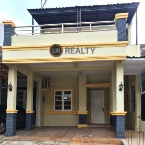 Rumah 2 Lantai Siap Huni Dalam Cluster Di Kota Wisata - Cibubur