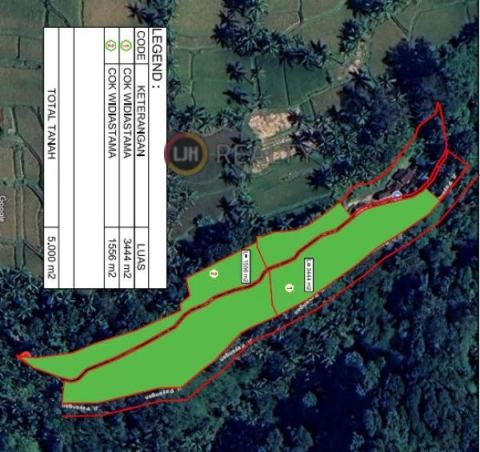 Dijual Tanah Ulapan Alam Tiyingan 2 Badung Bali 