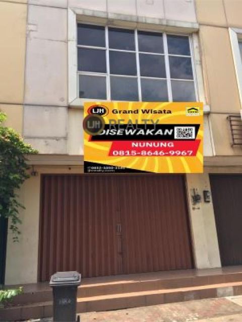 Ruko Grand Wisata 2 Lantai Siap Pakai Cocok Dijadikan Kantor Atau Tempat Usaha Akses Langsung Tol Tambun Grand Wisata Bekasi