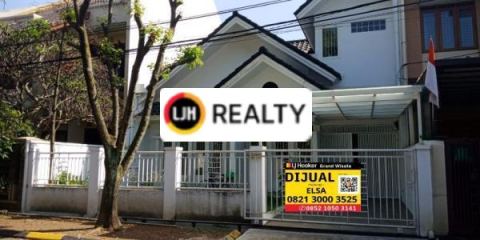 Rumah Baru 2 Lantai Siap Huni 3+1 Kamar Tidur Luas 260 m2, Keamanan 24 Jam Hanya 10 Menit menuju Tol Buah Batu, Batununggal, Bandung Barat
