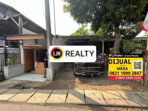 Rumah 1 Lantai, 3 Kamar Tidur Luas 400m di Pinggir Jalan, Bekasi Tambun Selatan