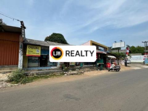 Tanah Bonus 5 Ruko, 6 Kontrakan Luas Tanah 2.448m2 di Pinggir Jalan Gadong Cileungsi, Bogor