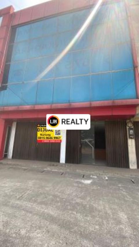 Ruko Gandeng 3 Lantai 1 Km Dari Tol Cocok Dijadikan Kantor Atau Gudang, Parkir Luas, Keamanan 24 Jam, Jalan Raya Kh. Noer Ali Kalimalang Bekasi