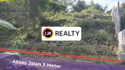 Land for sale at Jl. Raya Ulakan, Antiga, Karangasem, strategic location, close to Padang Bai Harbor