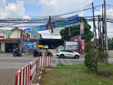 Dijual Tanah dan Bangunan Jalan Puspitek Raya Tangerang Selatan
