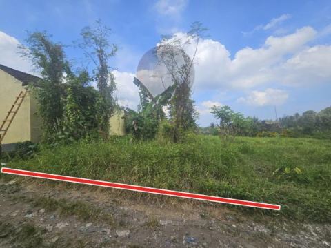 Land for sale at Gubug, Tabanan, strategic location, good access, close to Yeh Gangga Beach