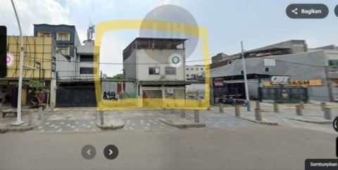 Disewakan Kavling Area Komersial di Mangga Dua Raya, Taman Sari, Jakarta Barat