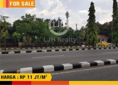 Tanah Pekarangan Sangat Strategis Lokasi Di Pinggir Jalan Ring Road Utara. 