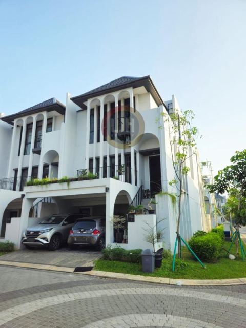 Dijual Rumah Hoek Aether Greenwich Park BSD City Full Furnished