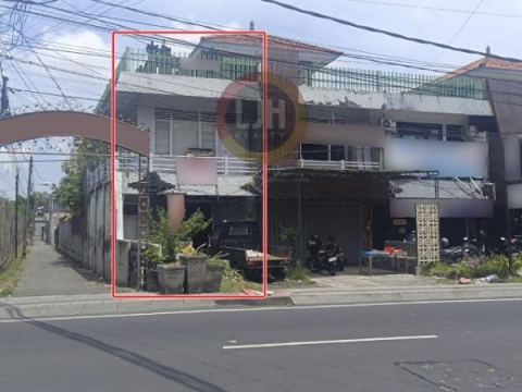 Shophouse for rent at Jl. Gunung Agung, Denpasar, strategic location, suitable for business