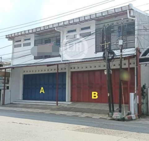 Ruko siap pakai di jalan Raden Patah