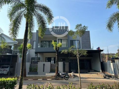 Rumah Mewah New Minimalis Modern BSD 2 Lantai Siap Huni 