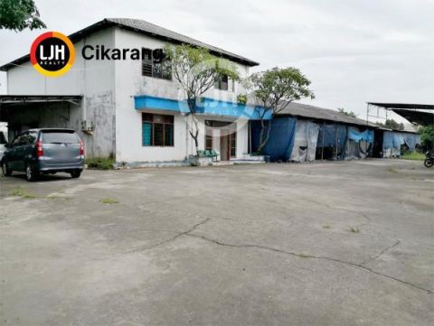 Jual Gudang dengan Lahan Luas Jl. Raya Lemahabang Cikarang Utara