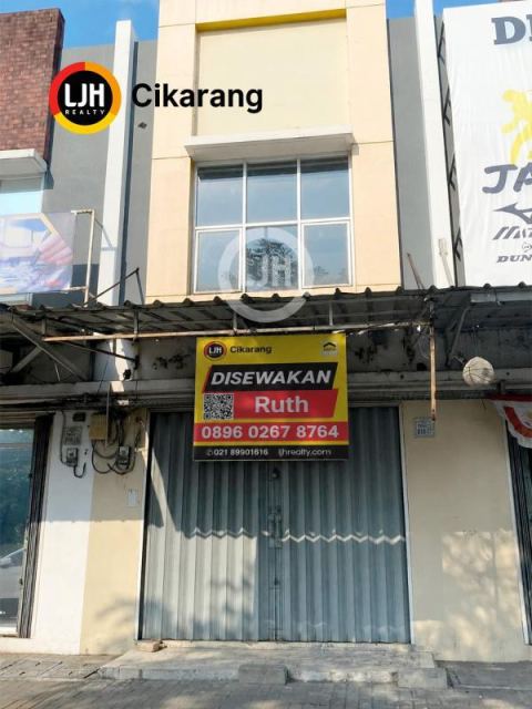 Jual Sewa Ruko Trace 2 Jababeka Cikarang Depan Sekolah Al Azhar