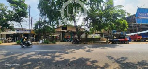 Tanah Gudang Pinggir Jalan di Narogong Bekasi 
