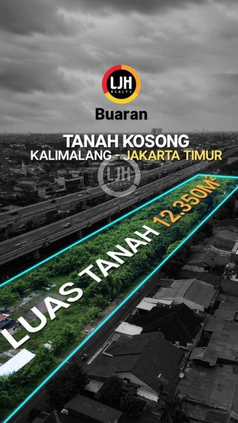 JUAL ATAU SEWA TANAH KALIMALANG JL INSPEKSI SALURAN TARUM BARAT CIPINANG MELAYU, JAKARTA TIMUR