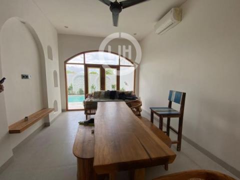 Leasehold! Brand New Santorini Style Villa With Rooftop View At Toyaning, Ungasan, Bali, Only 3,8 Km to Melasti Beach