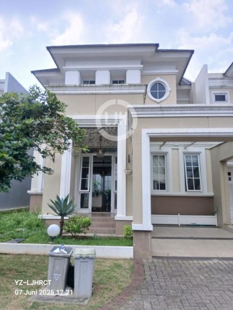 RUMAH MEWAH MODERN CLASSIC FULL FURNISHED – SIAP HUNI DI CLUSTER FOUNTAIN, CITRARAYA TANGERANG
