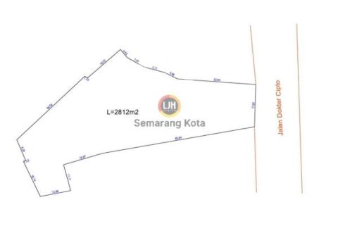 Kavling di jalan Dr. Cipto