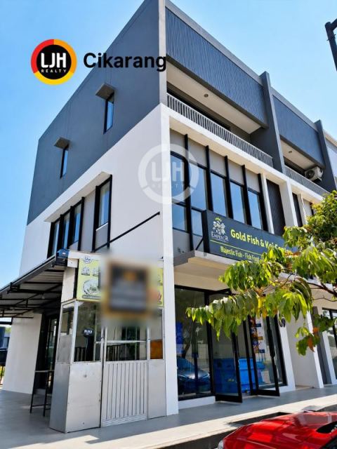 Sewa Ruko The Hive Tanamera Posisi Hook Corner di Lippo Cikarang