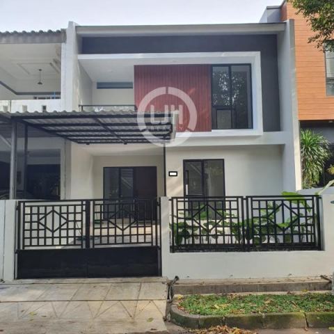 Rumah Baru 2 Lantai Minimalis Tropis di Giri Loka 1 BSD | LT 175 m² | 4+1 KT | SHM | Jarang Ada!