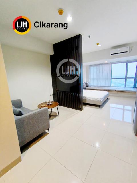 Sewa Furnished Type Studio di Apartemen Orange County Lippo Cikarang