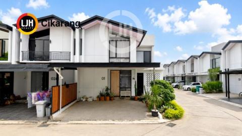 Disewakan Rumah Full Furnished Posisi Hook di Waterfront Lippo