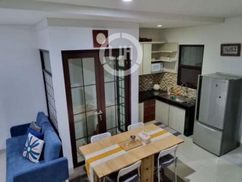 Rumah Woodland Cluster Patio 2 Lantai, Luas 119M2, Kamar 3, Full Furnished, SHM, bisa KPR, Cibatu Ciakarang Selatan