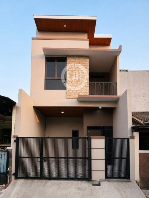 Dijual Rumah Moderen 2 lantai di Cluter Pondok ungu permai dekat Grand duta (D0453)