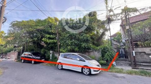 Prime Land In Residential Area Renon, Denpasar, Close to Public Facilities, Goverment Office and Renon Park