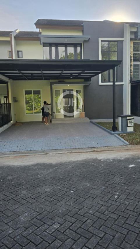 Rumah Mewah BSD Delatinos Full Renovasi View Depan & Siap Huni