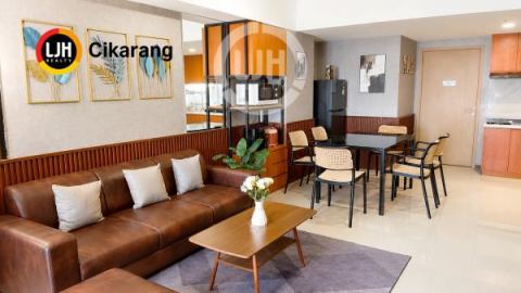 Sewa Apartemen Fully Furnished 3+1 KT di Meikarta Tower Sevilla