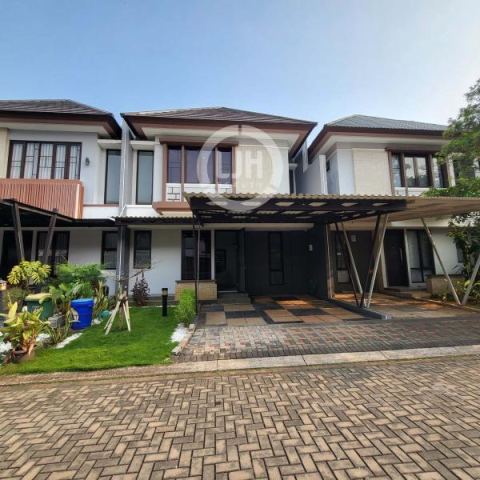 Disewakan Rumah Amarine The Mozia di BSD City Dekat Universitas Prasetya Mulya